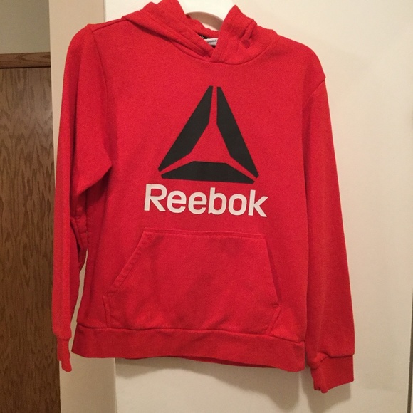 Reebok youth red hoodie